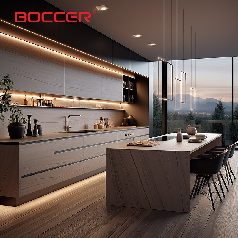 Sleek Modular Kitchen Cabinet Designs for Custom Spaces